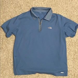 North face polo shirt